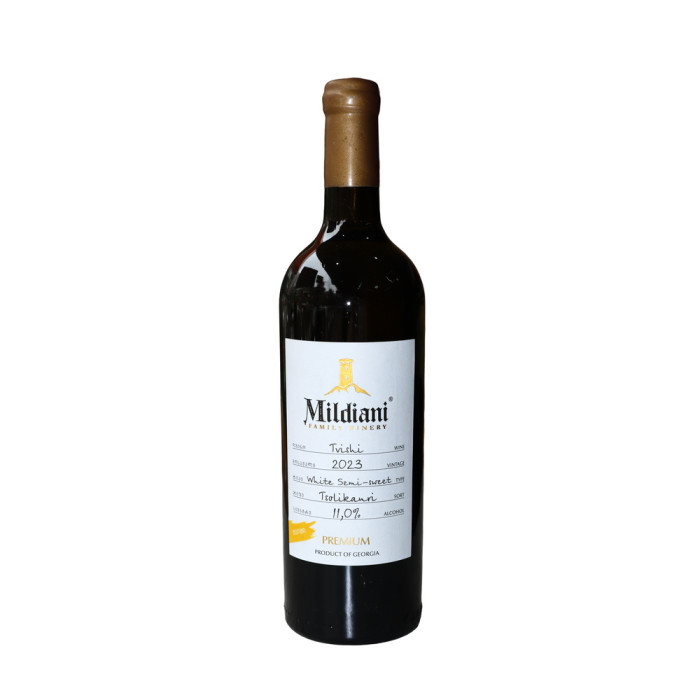 Mildiani Tvishi Premium white semi-sweet 2023